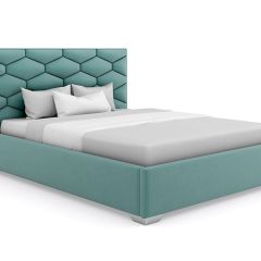 Кровать Коралл интерьерная +основание (80х200) в Карталах - kartaly.mebel24.online | фото 17