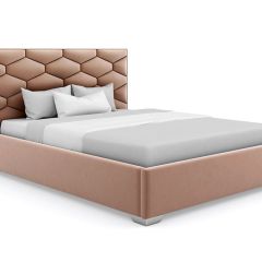 Кровать Коралл интерьерная +основание (80х200) в Карталах - kartaly.mebel24.online | фото