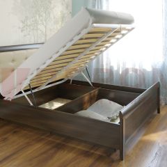 Кровать КР-1034 с мягким изголовьем в Карталах - kartaly.mebel24.online | фото 6