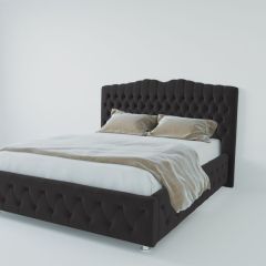 Кровать Нягань с ПМ 800 (экокожа кольт ч) в Карталах - kartaly.mebel24.online | фото
