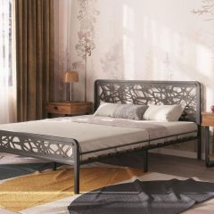 Кровать "Орион" КМД16 Черная (1600*2000) (ножки-черные) в Карталах - kartaly.mebel24.online | фото