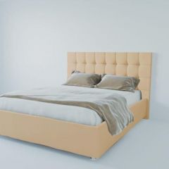 Кровать Венеция без основания 1200 (экокожа бежевая) в Карталах - kartaly.mebel24.online | фото