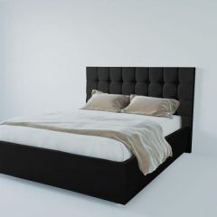 Кровать Венеция без основания 1200 (экокожа кольт ч) в Карталах - kartaly.mebel24.online | фото