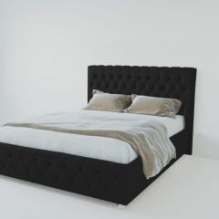 Кровать Версаль 2000 без основания (экокожа кольт ч) в Карталах - kartaly.mebel24.online | фото