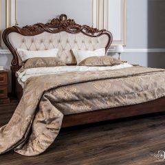 Кровать с мягким изголовьем Афина 1600 (караваджо) в Карталах - kartaly.mebel24.online | фото