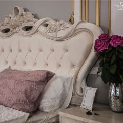 Кровать с мягким изголовьем Афина 1800 (крем корень) в Карталах - kartaly.mebel24.online | фото 2
