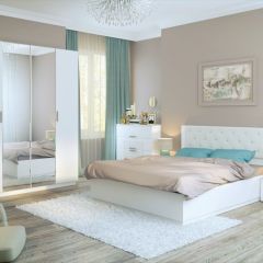 Кровать 1.6 с ПМ М25 Тиффани в Карталах - kartaly.mebel24.online | фото 5