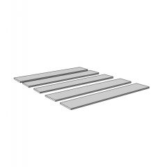 Кровать Сакура 900 LIGHT + Проложки LIGHT 0.9 ДСП (Венге/Лоредо) в Карталах - kartaly.mebel24.online | фото 2