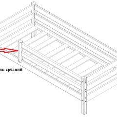 Кровать Сонечка 2-х ярусная (модульная) в Карталах - kartaly.mebel24.online | фото 9
