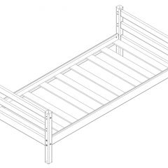 Кровать Соня (Вариант 1) в Карталах - kartaly.mebel24.online | фото 3