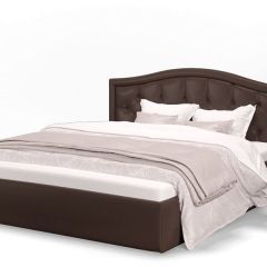 Кровать Стелла 1400*2000 + ПМ (Лесмо brown) коричневый в Карталах - kartaly.mebel24.online | фото