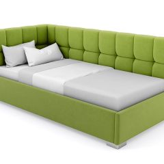 Кровать угловая Мия интерьерная +основание (80х200) в Карталах - kartaly.mebel24.online | фото 19