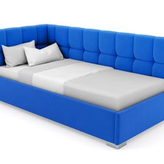 Кровать угловая Мия интерьерная +основание (80х200) в Карталах - kartaly.mebel24.online | фото 23