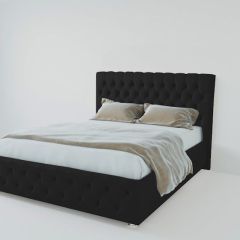 Кровать Версаль с ПМ 2000 (экокожа кольт ч) в Карталах - kartaly.mebel24.online | фото