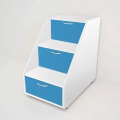 Кровать выкатная Радуга 800*1600 (Матрешка) Белый в Карталах - kartaly.mebel24.online | фото 7