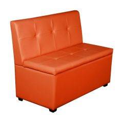 Кухонный диван Уют-1 (1000) Оранжевый в Карталах - kartaly.mebel24.online | фото