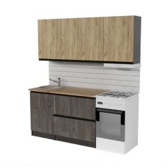 Кухонный гарнитур Адажио макси 1800 мм в Карталах - kartaly.mebel24.online | фото 4