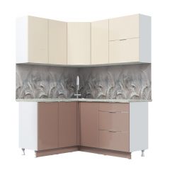 Кухонный гарнитур Асти-латте угловой 1,4*1,6 в Карталах - kartaly.mebel24.online | фото 2