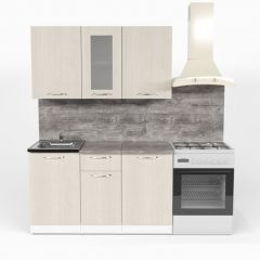 Кухонный гарнитур Лариса медиум 1 1400 мм в Карталах - kartaly.mebel24.online | фото 3