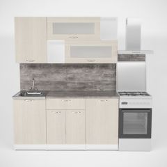 Кухонный гарнитур Лариса стандарт 1 1600 мм в Карталах - kartaly.mebel24.online | фото 3