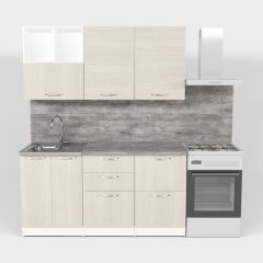 Кухонный гарнитур Лариса стандарт 4 1600 мм в Карталах - kartaly.mebel24.online | фото 3