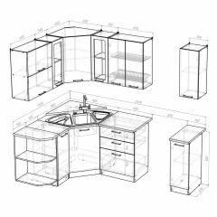 Кухонный гарнитур Лира оптима 1500*1800 в Карталах - kartaly.mebel24.online | фото 3