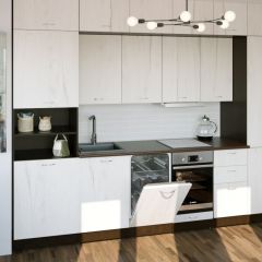 Кухонный гарнитур Лоретта люкс 3000 мм в Карталах - kartaly.mebel24.online | фото