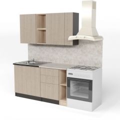 Кухонный гарнитур Надежда нормал 4 1500 мм в Карталах - kartaly.mebel24.online | фото 4