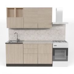 Кухонный гарнитур Надежда стандарт 4 1600 мм в Карталах - kartaly.mebel24.online | фото 3