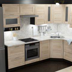 Кухонный гарнитур Ника гранд оптима 1500*2600 в Карталах - kartaly.mebel24.online | фото