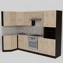 Кухонный гарнитур Ника гранд прайм 1400*2600 в Карталах - kartaly.mebel24.online | фото 2