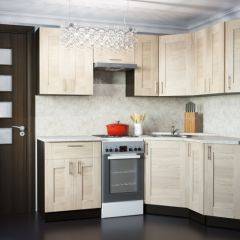 Кухонный гарнитур Ника мега оптима 2100*1500 в Карталах - kartaly.mebel24.online | фото