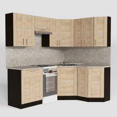 Кухонный гарнитур Ника мега оптима 2100*1500 в Карталах - kartaly.mebel24.online | фото 2