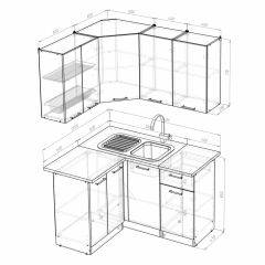 Кухонный гарнитур Ника прайм 1200*1400 в Карталах - kartaly.mebel24.online | фото 3
