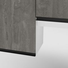 Кухонный гарнитур Ноктюрн мега прайм 1500х2700 мм в Карталах - kartaly.mebel24.online | фото 9