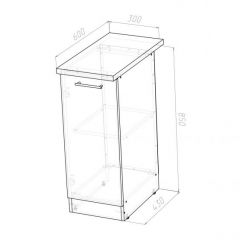 Кухонный гарнитур Ноктюрн оптима 1800х2400 мм в Карталах - kartaly.mebel24.online | фото 15