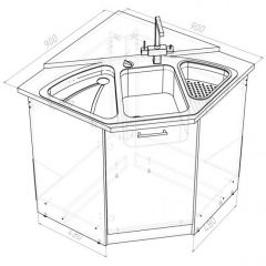 Кухонный гарнитур Ноктюрн оптима 1800х2400 мм в Карталах - kartaly.mebel24.online | фото 17