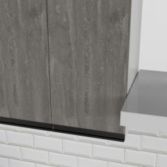 Кухонный гарнитур Ноктюрн стандарт 1600 мм в Карталах - kartaly.mebel24.online | фото 9