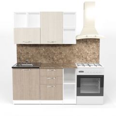Кухонный гарнитур Ольга медиум 3 1400 мм в Карталах - kartaly.mebel24.online | фото 4