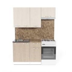 Кухонный гарнитур Ольга нормал 2 1500 мм в Карталах - kartaly.mebel24.online | фото 3