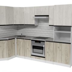 Кухонный гарнитур Паола гранд прайм 2600х1400 мм в Карталах - kartaly.mebel24.online | фото 3
