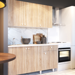 Кухонный гарнитур POINT 150 в Карталах - kartaly.mebel24.online | фото 11