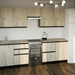 Кухонный гарнитур Равенна мега 2500 мм в Карталах - kartaly.mebel24.online | фото