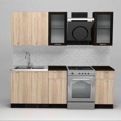 Кухонный гарнитур Сабрина стандарт 1600 в Карталах - kartaly.mebel24.online | фото 2