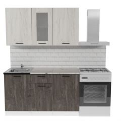Кухонный гарнитур Сиена медиум 1400 мм в Карталах - kartaly.mebel24.online | фото 3