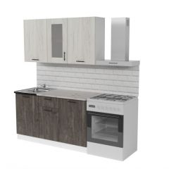 Кухонный гарнитур Сиена медиум 1400 мм в Карталах - kartaly.mebel24.online | фото 4
