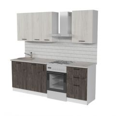 Кухонный гарнитур Сиена стандарт 1600 мм в Карталах - kartaly.mebel24.online | фото 4