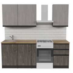 Кухонный гарнитур Симфония стандарт 1600 мм в Карталах - kartaly.mebel24.online | фото 3