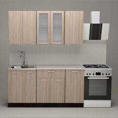 Кухонный гарнитур Светлана стандарт 1600 в Карталах - kartaly.mebel24.online | фото 2