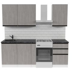Кухонный гарнитур Сюита стандарт 1600 мм в Карталах - kartaly.mebel24.online | фото 3